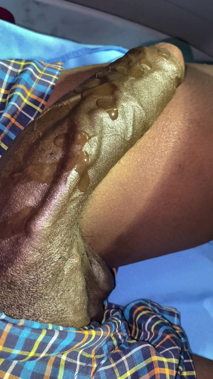 Chocolate Meat Stick: Public Jerking Chocolate Dick