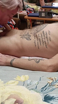 오럴 후 사위 사정을 지켜보는 시어머니