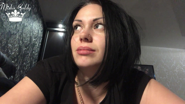 Goddess Misha Goldy: То, что у тебя никогда не будет, потому что ты девственница и неудачник, sph