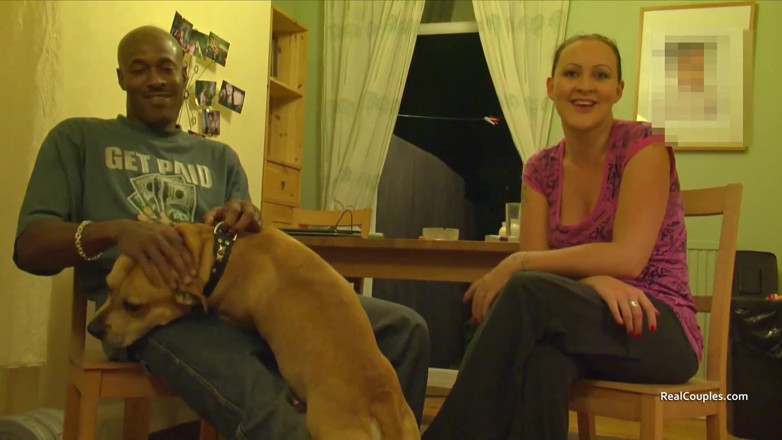 Real couples: Michelle sucks BBC at Real Couples