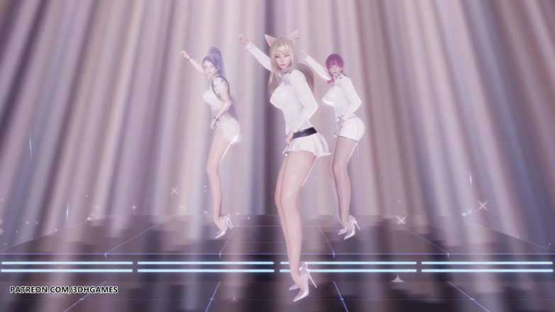3D-Hentai Games: [MMD] Momoland - Baam Ahri Kaisa Evelynn liga legenda seksi Legends...