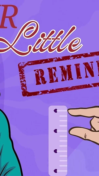EnchantressThorne: Your Little Reminder: a Lesson for Tiny Gooners