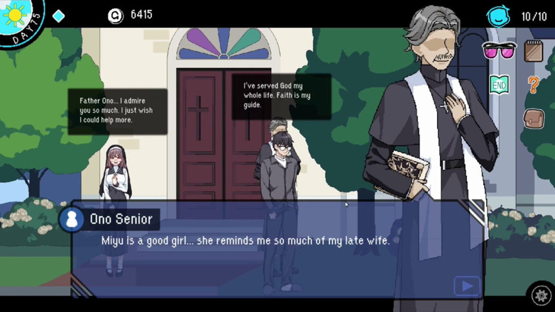 NSFWOtaku: Hentai Game - Church Hentai Sex Scenes (Rika The Lewd Nun Heroine) -...