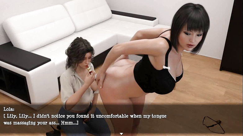 Dirty GamesXxX: 山谷百合：家庭主妇有一个，但插入她的屁股