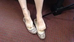 Abby Anna: Gioco con le calze dita rafforzate