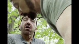 Fun Time Outside Pissing, Cock Sucking & Cum!