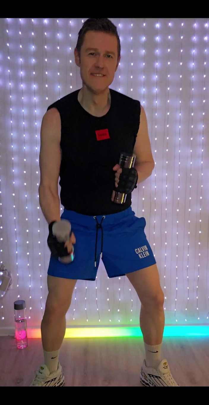 Roman Heart: Antrenament de fitness în pantaloni scurți Blue Ck