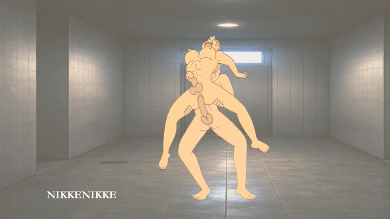 Nikkenikke animation: Yaoi: genç patenci Twink Jax'in ıslak küçük külotunu yırtıyor ve soyunma...