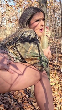 PAWG Hotwife Lexi Love Goes Dogging in Public Woods & Gets Creampied by Stranger