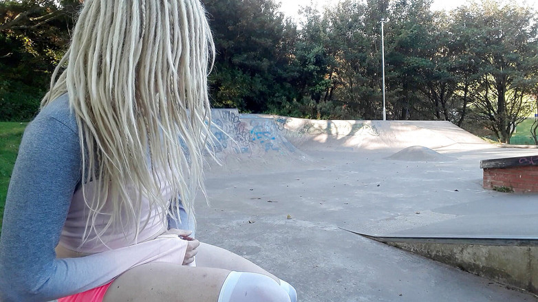 The Midnight Minx: Skate park stripper part 2