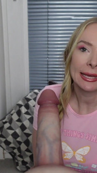 Stepdaddy's Girl Blow Job and Tongue Fetish