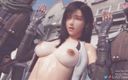 The fox 3D: Final Fantasy Tifa Lockhart 3D hentai porr SFM samlingsvideo