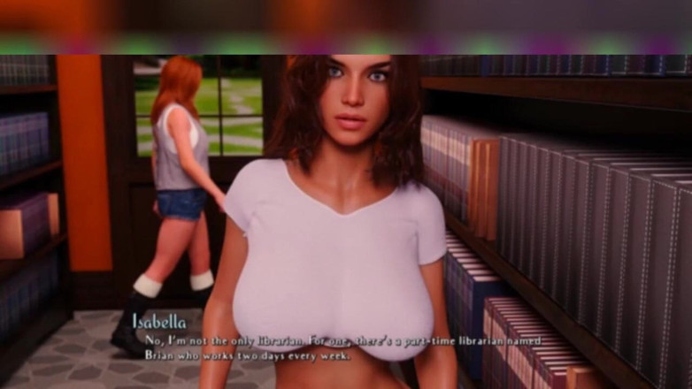 3DXXXTEEN2 Cartoon: A volte una biblioteca è solo una biblioteca. Sesso cartone porno 3D