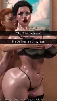 Futa Girl with Huge Cock Fucks BBW Super Size MILF - MILF Breeder Chapter 05 3D Futanari Porn Game