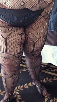 Fat BBW SSBBW in Pantyhose and Tight Mini Dress, Hot Sexy Legs