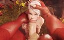 Velvixian 3D: Alua Elf लंड चुसाई