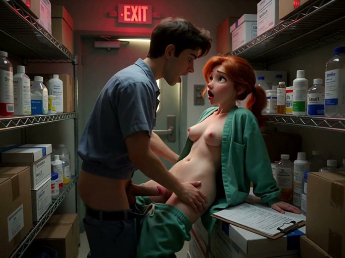 My night collection: The Blowjob-giving Nurse, Famous Among Doctors and Nurses, Relieves Them...