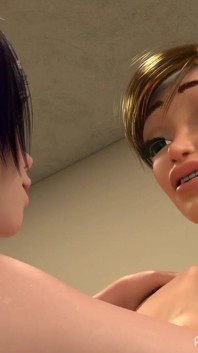 Buck love - futanari on female!