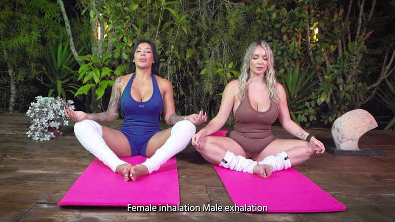 Tatianaalvarez: My Friend Mariana Martix Invites Me to a Yoga Class...