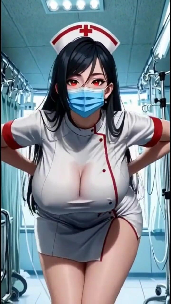 Hot girl dancing: ホットナースダンス(AIアニメーション)