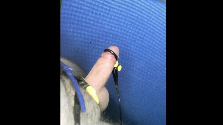 Bestmaleorgasm: Blauwe ballen reliëf