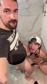 Anally Destroyed in the Mall Bathroom by a Giant Cock!!