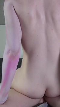 POV: Bunny Bodypaint- Double Stuffed and Fucked in the Ass