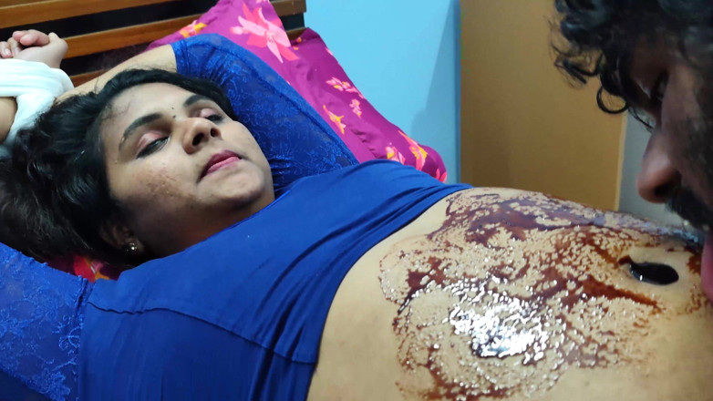 Vaigavarun45: Bdsm atado y lamiendo chocolate del ombligo