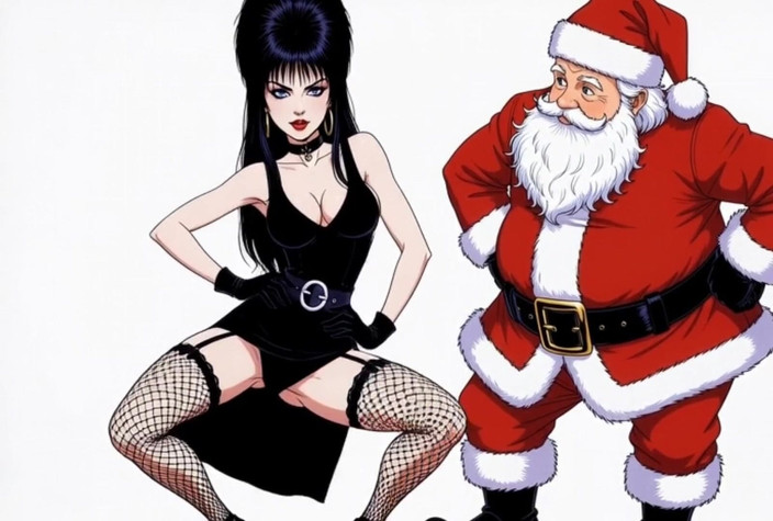 Octopussy Lovers Club: Krampus karanlığın götünün sahibesi Elvira'ya göt tıkacı soktu ve onu...