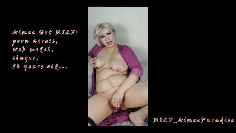AimeeParadise: Bardzo piękna rosyjska milf Aimeeparadise masturbuje się na porządek..