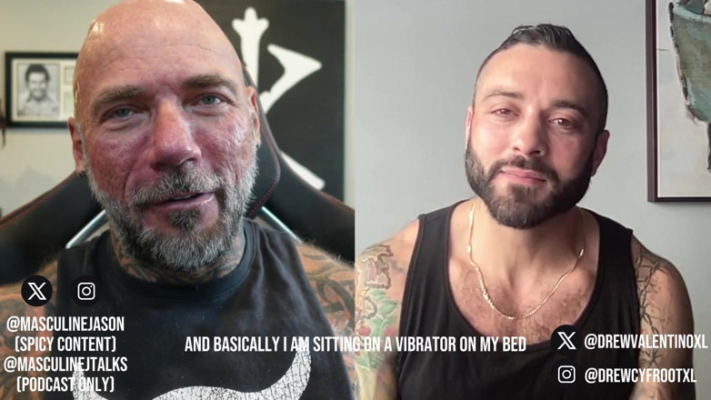 Raw and Uncensored with Masculine Jason: Порнозвезда Исповеди - Drew Valentino (эпизод 208)