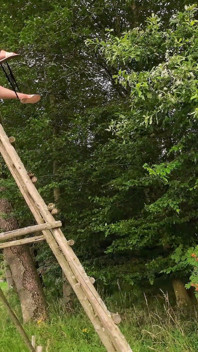 Xxl Pissing From Above in the Forest
