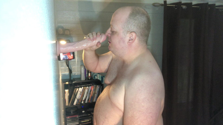 Charlieboy69: Deepthroat Obrovský 11 palcový král péro dildo druhý úhel