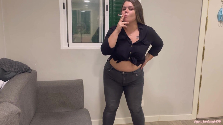 Your fantasy studio: Smoking and farting in black jeans