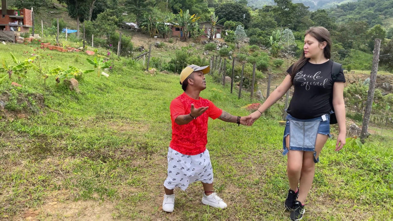 Julianaburning: I Take My Rich Pregnant Honeymoon Girlfriend to a Campsite...