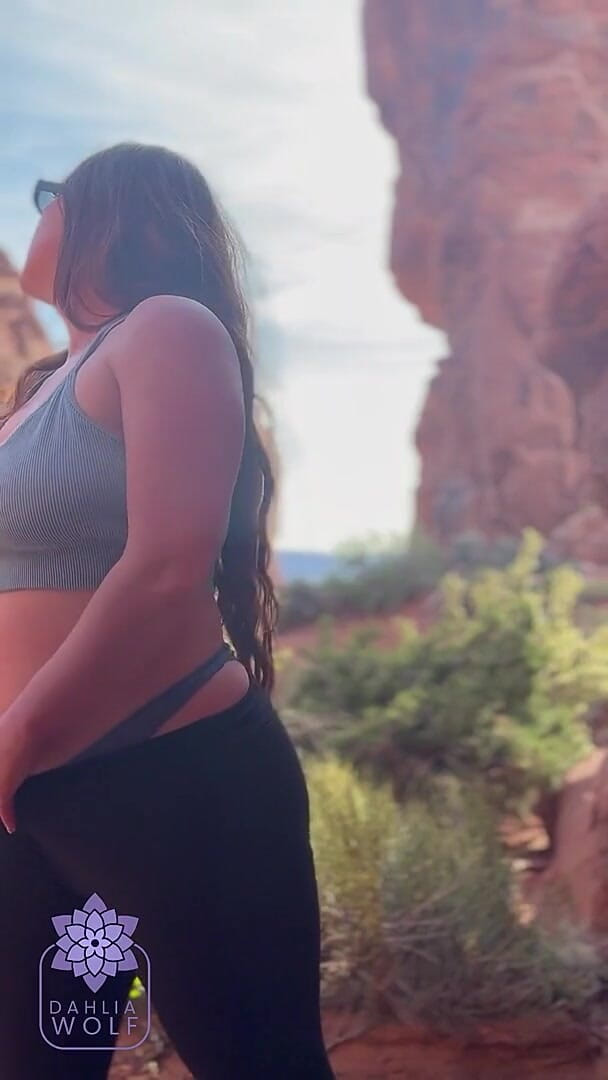 POV Cum All Over Big Boobs Fucked a Stranger in Nature Scenic Hike (Dahlia Wolf)