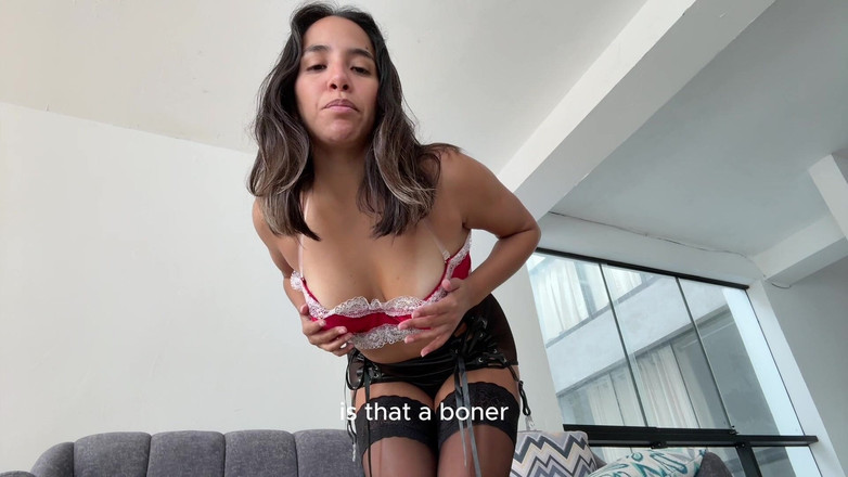 Goddess Alexa femdom: सौतेली सौतेली मम्मी के चरमसुख के लिए किनारे पर सतत रूप से Denial tease और Denial