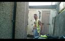 Cagedwarrioruk: Carl Working in His Filthy Hi Vis Workwear Give Us...