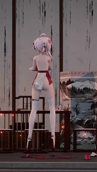 Oude stijl; Elegante Cheongsam; Lokken; Danser