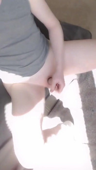 Creamy White Boy Shoots Into a Sunbeam