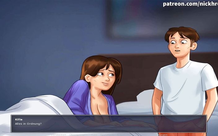 Cartoon Universal: Alman çizgi film bölüm 28 - genç ve orta yaşlı seksi kadın gece...