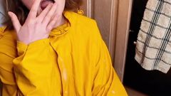Rainwear Sluts Bukkake Piss Party
