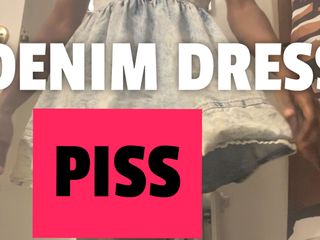 Merlin Mystique: Denim Dress Piss