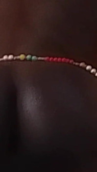 Teenage Twink with Sexy Waistbeads Was Farting Loudly