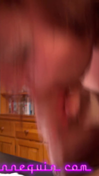 Inked Redhead Slut Sucks Cum From Old Man's Thick Cock