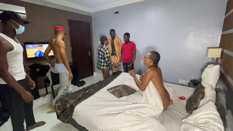 Funfor10k straight videos only: Bad Hot Bitches Fucking in an Orgy