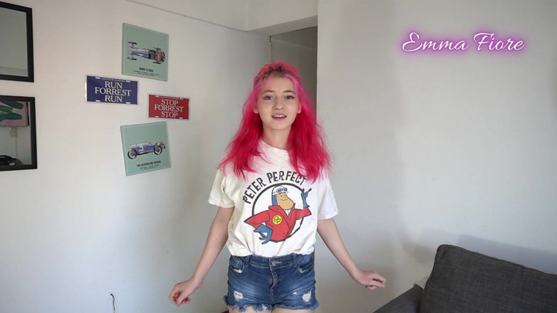 Emma Fiore: Pengasuh bernakal dengan zakar saya dan menelan air mani saya -...
