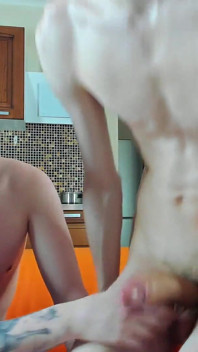 Boyfriend Likes to Touch My Big Balls and Gets Horny From Them
