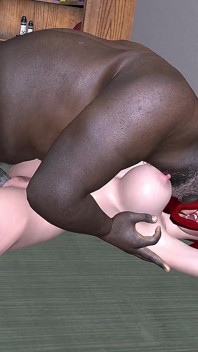 Bigtits Redhead Mistress Fucked and Bred by a BBC Oldman