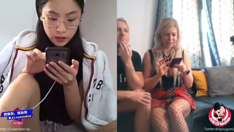 SpicyGum: June Liu - Kate Truu ile karantina çevrimiçi seks oyunu
